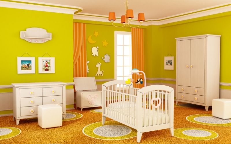 Color baby room