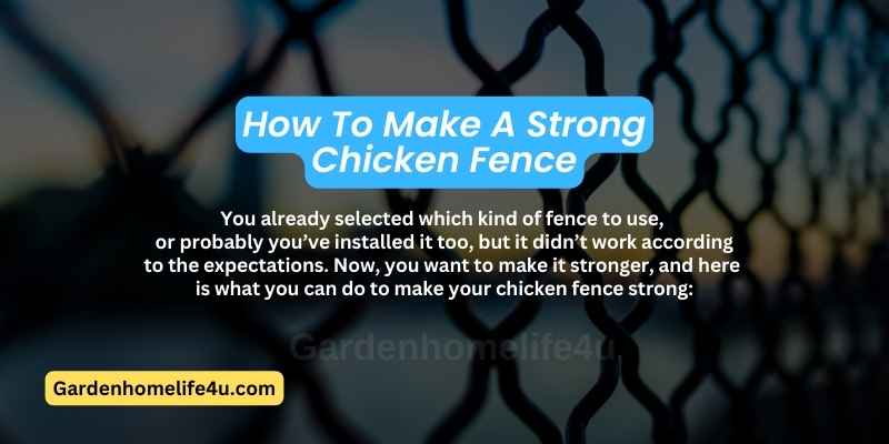 Garden Tips - Chicken Fence Ideas - GardenHomeLife 5
