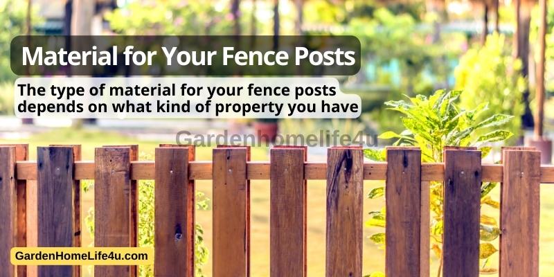 Garden Fence post Installation 6