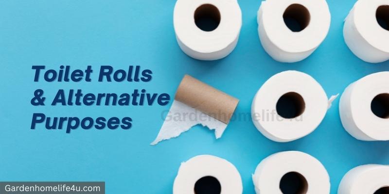 Toilet rolls and alternative purposes