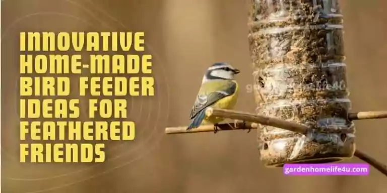 Innovative Home-Made Bird Feeder Ideas for Feathered Friends-1