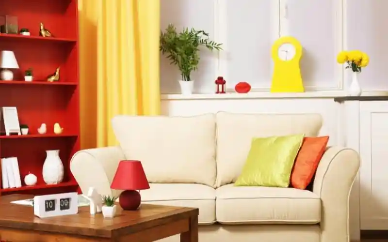 colourful furniture living room new