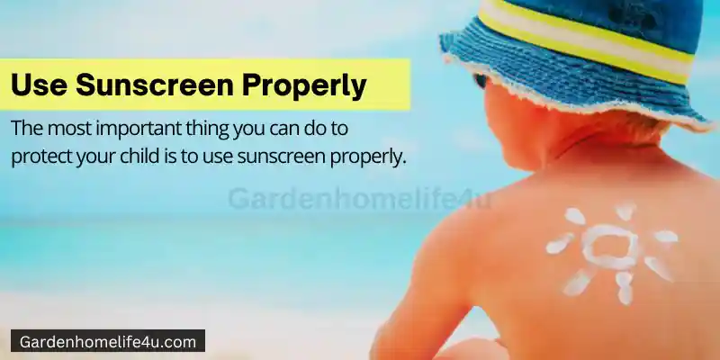10 ways to protect your child from scorching sunlight – GardenHomeLife4u 2